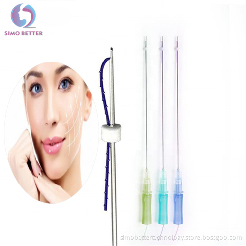 Korea Anti-aging Blunt Needle 4D Cog PDO Thread 18G 19G 21G